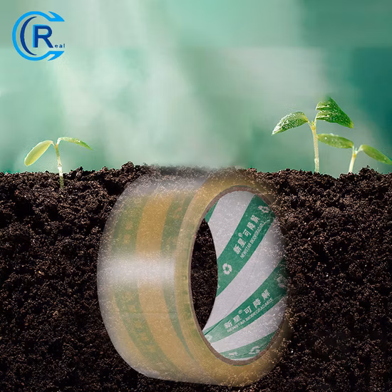 Cinta de celulosa biodegradable Cinta plástica adhesiva para embalaje ecológico